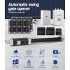 Swing Gate Opener Automatic Electric Solar Power Remote Control – 600KG 5.5M 40w