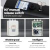 Swing Gate Opener Automatic Electric Solar Power Remote Control – 600KG 5.5M 40w