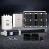 Swing Gate Opener Automatic Electric Solar Power Remote Control – 600KG 5.5M 40w
