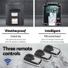 Automatic Electrical Swing Gate Opener Kit – 1000KG 11M Double Arms 20W Solar