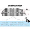 Automatic Electrical Swing Gate Opener Kit – 1000KG 11M Double Arms 20W Solar