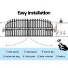 Automatic Electrical Swing Gate Opener Kit – 1000KG 11M Double Arms 40W Solar