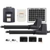 Automatic Electrical Swing Gate Opener Kit – 1000KG 9M Double Arms 10W Solar