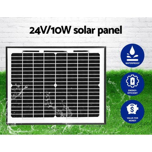 Automatic Electrical Swing Gate Opener Kit – 1000KG 9M Double Arms 10W Solar