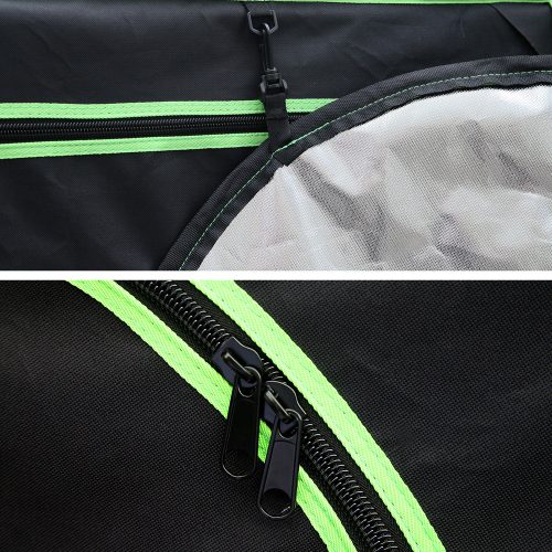 Green Fingers Weather Proof Lightweight Grow Tent – 120x120x200 cm, Green