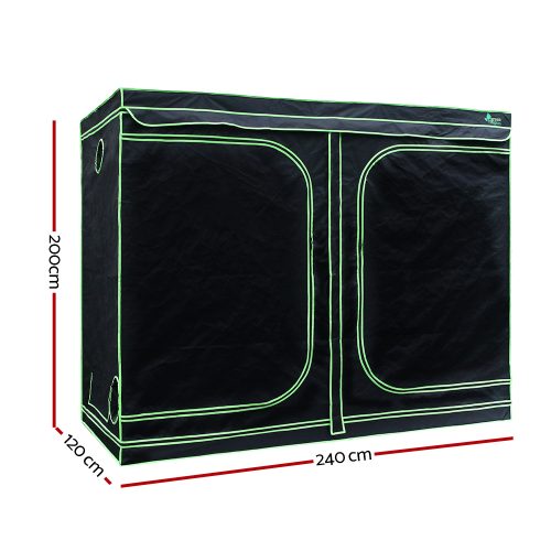 Grow Tent Kits 1680D Oxford Hydroponics Grow System – 240x120x200 cm