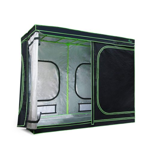 Green Fingers Weather Proof Lightweight Grow Tent – 280x140x200 cm, Green