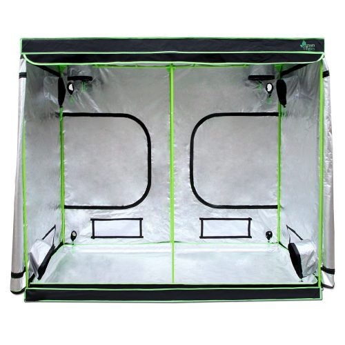 Green Fingers Weather Proof Lightweight Grow Tent – 280x140x200 cm, Green