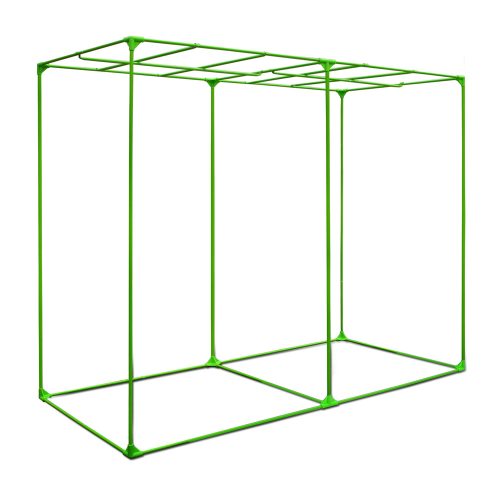 Green Fingers Weather Proof Lightweight Grow Tent – 280x140x200 cm, Green