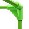 Green Fingers Weather Proof Lightweight Grow Tent – 60x60x140 cm, Green