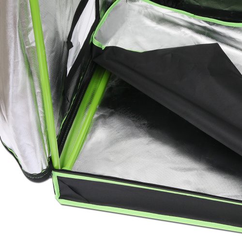 Green Fingers Weather Proof Lightweight Grow Tent – 60x60x140 cm, Green