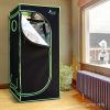 Green Fingers Weather Proof Lightweight Grow Tent – 60x60x140 cm, Green