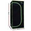 Green Fingers Weather Proof Lightweight Grow Tent – 80x80x160 cm, Green