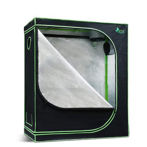 Green Fingers Weather Proof Lightweight Grow Tent – 90x50x160 cm, Green