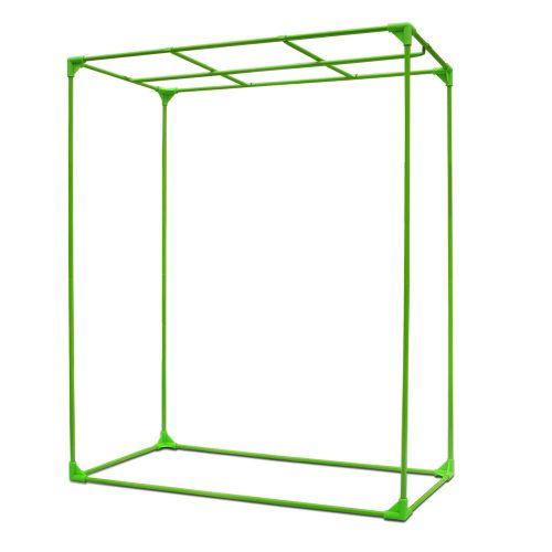 Green Fingers Weather Proof Lightweight Grow Tent – 90x50x160 cm, Green