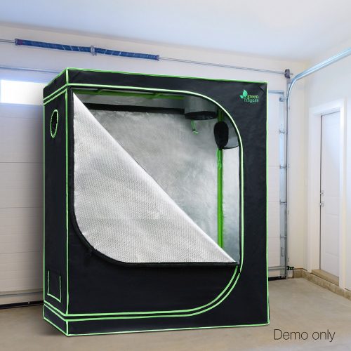 Green Fingers Weather Proof Lightweight Grow Tent – 90x50x160 cm, Green