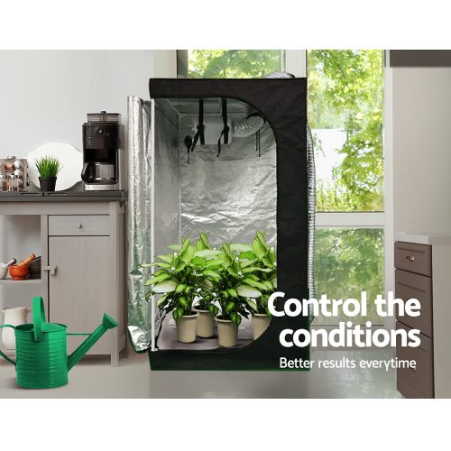 Hydroponics Grow Tent Ventilation Kit Vent Fan Carbon Filter Duct Ducting – 6IN