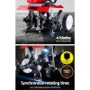 Garden Cultivator Tiller Petrol Rotary Hoe Rototiller – 72CC + 4 Blades
