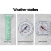 Garden Windmill Metal Ornaments Outdoor Decor Ornamental Wind Will – 38x38x146 cm