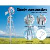 Garden Windmill Metal Ornaments Outdoor Decor Ornamental Wind Will – 38x38x146 cm