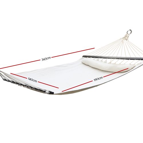 Hammock Bed Outdoor Camping Portable Hanging Chair 2 Person Piillow