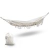 Hammock Bed Rope Tassel Outdoor Hammocks Chair Camping