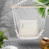 Hammock Hanging Swing Chair – Cream, Without Stand