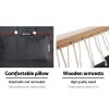 Hammock Hanging Swing Chair – Grey, Without Stand