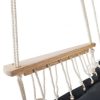 Hammock Hanging Swing Chair – Grey, Without Stand