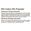 Hammock Hanging Swing Chair – Grey, Without Stand