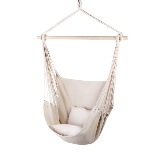 Hammock Swing Chair – Cream, Without Stand