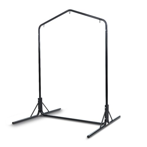 Double Hammock Chair Stand Steel Frame 2 Person Outdoor Heavy Duty 200KG – With U Shap Stand