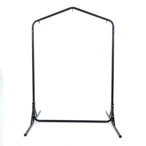Double Hammock Chair Stand Steel Frame 2 Person Outdoor Heavy Duty 200KG – With U Shap Stand