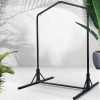 Double Hammock Chair Stand Steel Frame 2 Person Outdoor Heavy Duty 200KG – With U Shap Stand