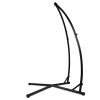 Double Hammock Chair Stand Steel Frame 2 Person Outdoor Heavy Duty 200KG – With X Shap Stand