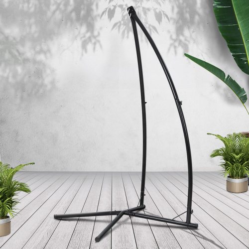 Double Hammock Chair Stand Steel Frame 2 Person Outdoor Heavy Duty 200KG