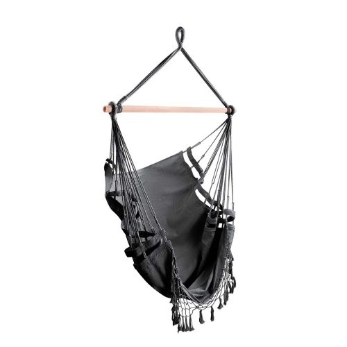 Hammock Swing Chair – Grey, Without Stand
