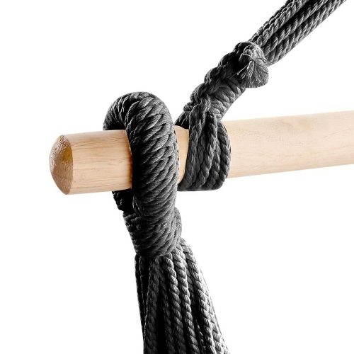 Hammock Swing Chair – Grey, Without Stand