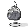 Outdoor Hanging Swing Chair – Black