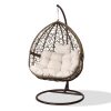 Outdoor Hanging Swing Chair – Brown