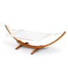 Hammock Bed Outdoor Camping Garden Timber Hammock with Stand