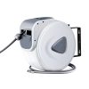 Air Hose Reel Retractable Rewind Swivel Wall Mount Compressor Garage – 20 M