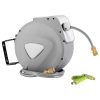 Retractable Water Hose Reel Garden Storage AutoRewind Spray Gun – 30 M
