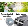 Retractable Water Hose Reel Garden Storage AutoRewind Spray Gun – 30 M