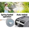 Retractable Water Hose Reel Garden Storage AutoRewind Spray Gun – 30 M