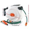 Retractable Hose Reel Garden Water Brass Spray Gun Auto Rewind – 20 M