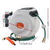 Retractable Hose Reel Garden Water Brass Spray Gun Auto Rewind – 30 M