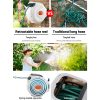 Retractable Hose Reel Garden Water Brass Spray Gun Auto Rewind – 30 M