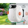 Retractable Hose Reel Garden Water Brass Spray Gun Auto Rewind – 30 M