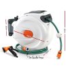 Retractable Water Hose Reel Garden Spray Gun Storage AutoRewind – 30 M